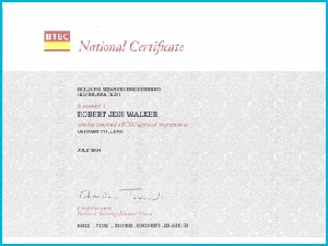 Scan of Certificate 2